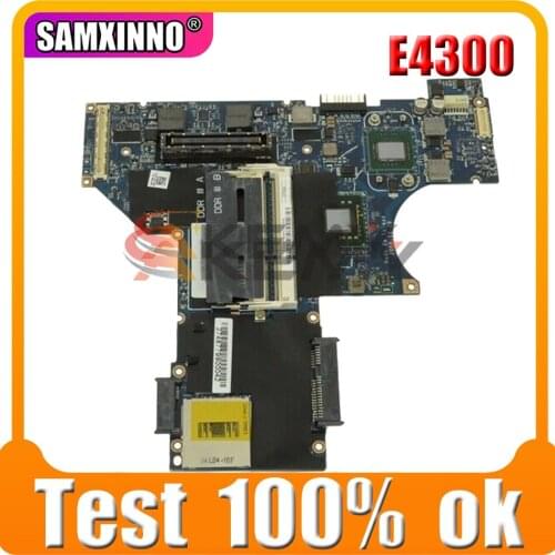 Original CN-0J795R 0J795R Laptop motherboard For DELL Latitude E4300 LA-4151P SP9600 SLB92 DDR3 Mainboard