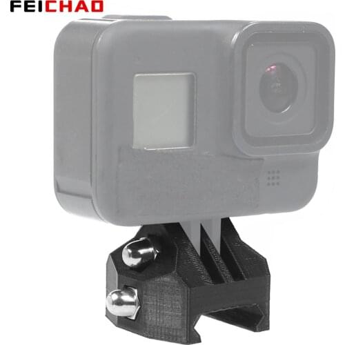 3D Printed Universal 20mm Mini Rail Mount Base Adapter for DJI for OSMO Action for GoPro 3+ 4 5 6 7 SJcam YI EKEN Sports Camera