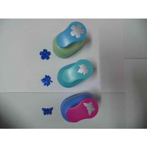 3pcs(2.5cm) sakura,maple,butterfly shape craft punch set Punch Scrapbooking school Paper Puncher eva hole punch free shipping