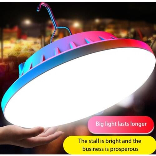 30/60/120W Lantern Bulb Hanging Solar Energy LED Night Light USB Rechargeable Outdoor Tent Save Energy Work Lamp Lighting Tools