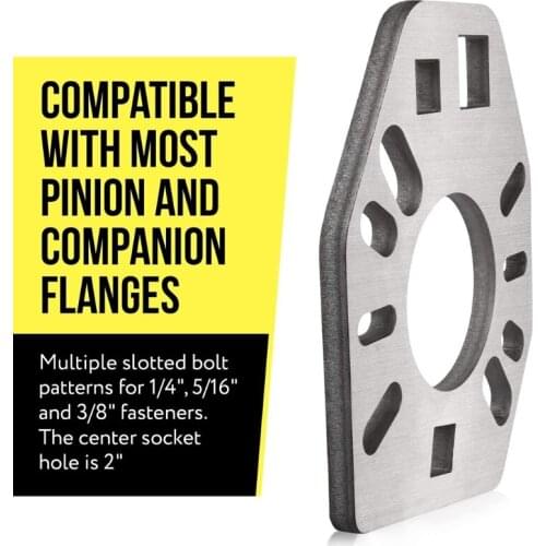 Extra Strength Puller, Loosening Pinion Flange and Nuts that Fits Most Sockets Pinion Yoke Wrench Tool