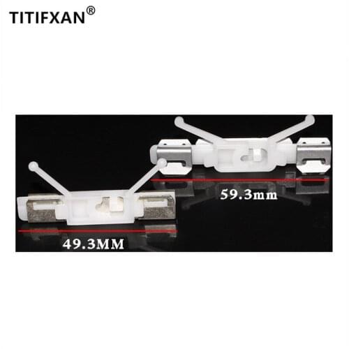 6PCS Auto front windshield rubber strip decoration trim clip for BMW X6 X3 X5 E46 E90 E601 1/3/5/7 series plastic fastener