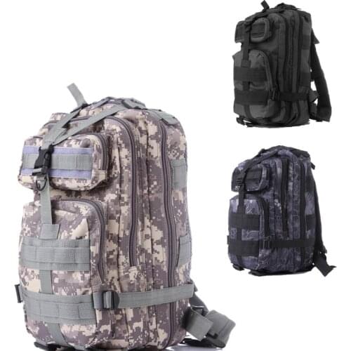 Hot Sale Mens Outdoor Sports Military 3p Tactical Backpack Molle Camping Camping Hiking Camouflage Multicolor Tool Bag