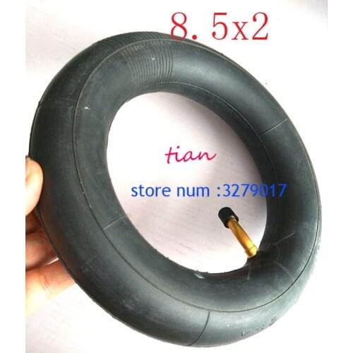 Free shipping 2pcs 8 1/2 x 2 tyre inner tube 8.5x2 inner Tube for Pocket Bike Gas Scooter New E-Moto