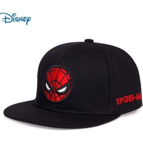 Disney Marvel Hat Baseball Cap Outdoor Cap Children Hat Boys Girls Superhero Spider Hip Hop Hat Suitable for 3-8 Years Old