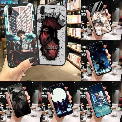 Attack on Titan Phone Case For Huawei Honor 8X 8A 9 10 10i Lite 20 NOVA 3i 3e