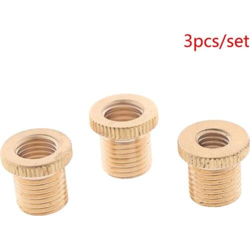 Hot sale 3pcs/set Car Auto Gear Shift Knob Thread Screw Adapter Nuts Insert M10x1.25 & M10x1.5 & M8x1.25 Kit