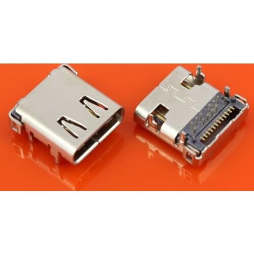 JCD New Type C USB Female Jack C USB Power Connector Charge Dock port Plug Hot