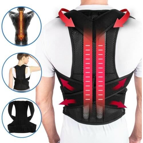 Adult Kids Corrector Posture Body Shaper Back Posture Corrector Shoulder Support Belt Orthopedic Posture Men Corset Brace Girdle