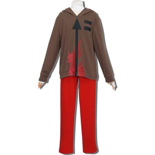 Brdwn Angels of Death Unisex Isaac Foster Zack Cosplay Costume (Top+Pants)