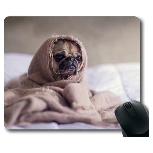 Dogs puppies pets Mouse Pads,Pug Dog Blanket Bed Face Animal Pet Funny,dogs mouse mat