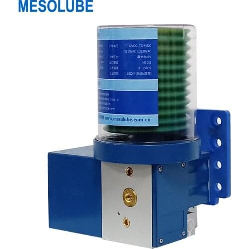 Mesolube 700ml 24V 2-outlet Progressive Replaceable Reservoir Electric Injector Grease Lubrication Pump for Packaging Line