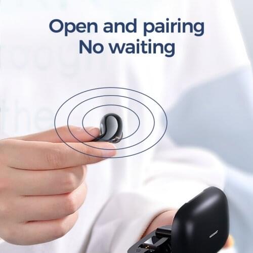 Mini TWS Bluetooth Headphones Sport Earphones Wireless In-Ear Headset Stereo Sound Earbuds For Samsung Xiaomi Iphone