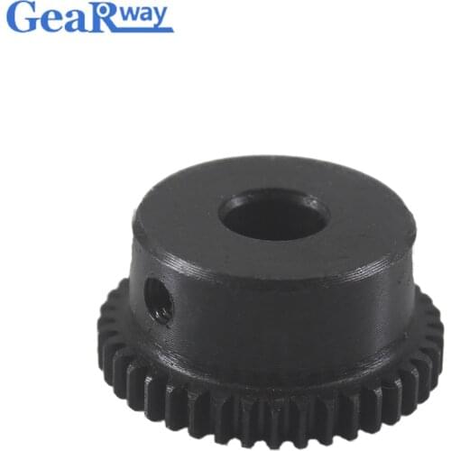 0.5Module 40T Spur Gear Pinion Metal 45Steel Rc Pinion Gears 5/6/6.35/8/10mm Inner Bore Mould 0.5 Gear Wheel for Gear Motor