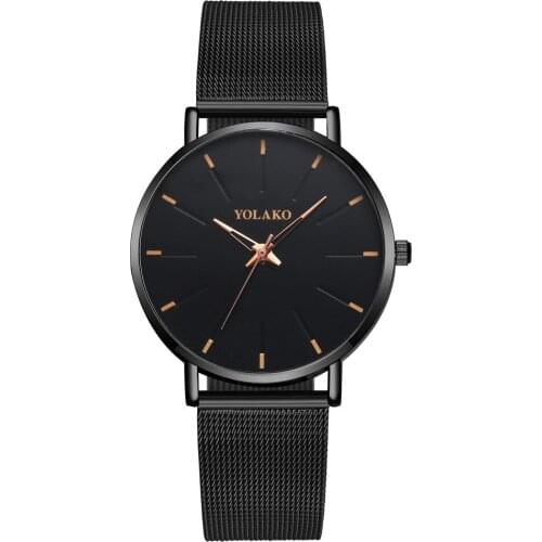 Men Watches Luxury Brand Men Stainless Steel Mesh Watches Men Business Casual Quartz Watch Women Wristwatch Relogio Masculino