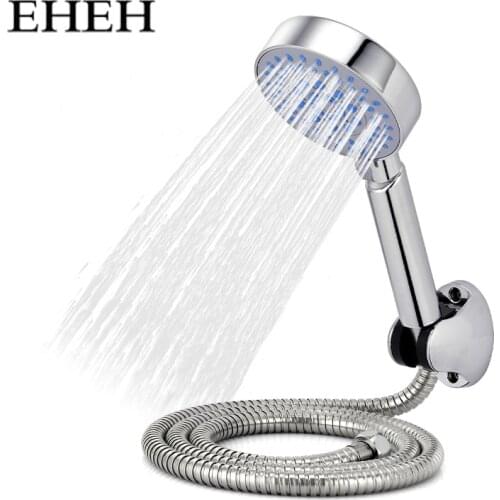 EHEH 5 modes Shower Head Set Bathroom Chromeplate Handheld Showerhead with hose and holder Multiple modes showerhead sets