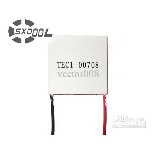 SXDOOL cooling!Peltier 10mm TEC1-00708 Thermoelectric Cooler Peltier Plate Peltier Cooling Modules Manufacturer Warranty