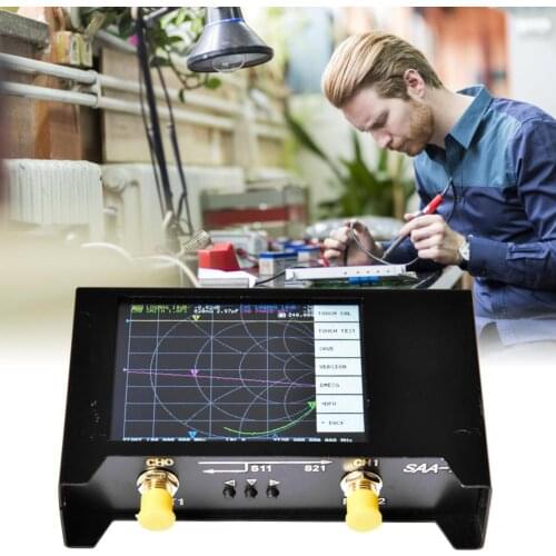Touchable Network Analyzer Metal Accurate Antenna with 2.8-inch Display Vector For SAA2 Nano VNA V2