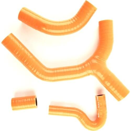 For KTM 450 EXC-R 2008 2009 2010 2011 Y Hose Silicone Radiator Hose Orange