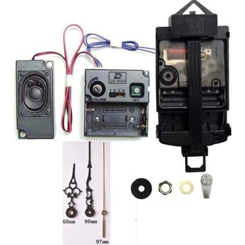 Trigger Movement Screw In Type Plastic Movement With Hands Step Clock Accessory Silent Quartz DIY Movement Kits