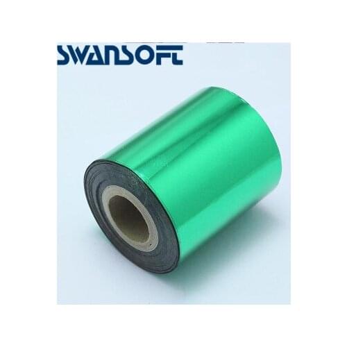 SWANSOFT 8cm Width Foils Hot Stamping Paper Leather Hot Stamping 120 Meters According To Customers Arbitrary Cutting Width