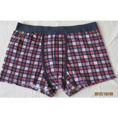 Mens fashion large elastic boxer shorts 100%cotton 5pcs/lot European size S,M ,L, XL,XXL