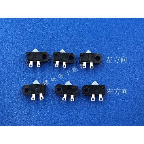 10pcs Reset detection switch 2 feet often open the belt small miniature limit switch silent mute in micro light touch