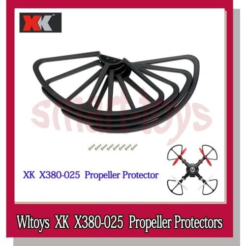 4Pcs Original Wltoys XK X380 Propeller Protector Guard X380-025 Protection Frame for X380 RC Drone Quadcopter Parts