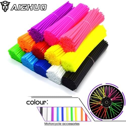 72Pcs Wheel RIM Spoke Skins Sticker Accessories Motocross Dirt Bike For HONDA XR CR CRF CRM 50F 230F 230L 230M 250L 250M 250X