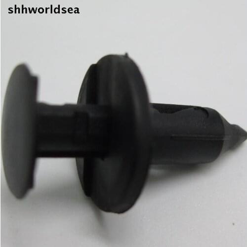 Shhworldsea auto Fastener auto clip car for air baffle to under carriage push-type retainer FOR 8mm hole