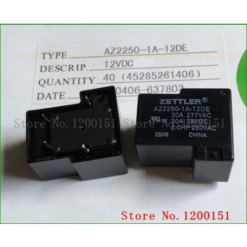 AZ2250-1A-12DE 30A240VAC T90