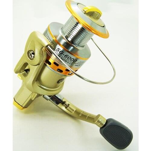 Free shipping Recommend 6000 size 6 Ball bearings , big reels , big rolls , spinning fishing reels