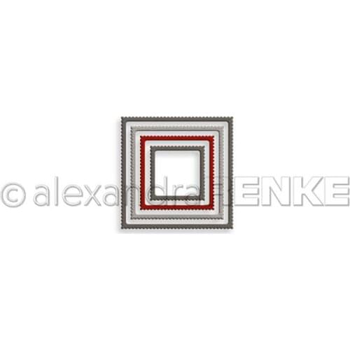 CH 2021 New Arrival Square border Metal Cutting Die 3D DIY Scrapbooking Carbon Sharp Craft Die Photo Invitation Cards Decoration