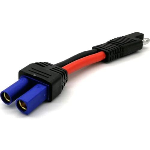 DIY EC5 Female Plug / Male Plug Connector To SAE Power Automotive Adapter Cable Wire