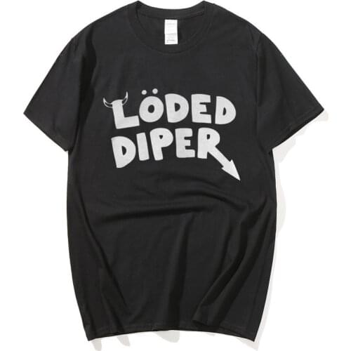 Men t-shirt LODED DIPER DIARY OF A WIMP KID tshirt male brand teeshirt men summer cotton t shirt