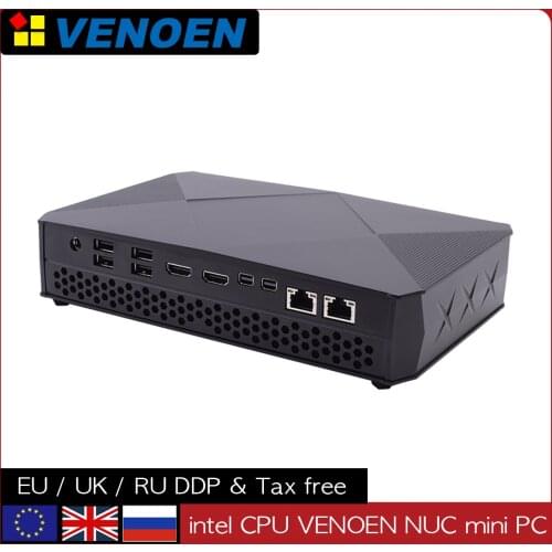 Gamer PC Intel Core i7 8705G i5 8305G Win10pro Linux Radeon RX Vega M GL Mini PC 4x4K display Type-C powerful computer m.2 WIFI