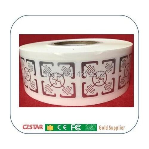 Square uhf wet tag 50*50mm impinj monza 4E chip Passive RFID rewritable EPC Gen 2 uhf RFID tag wet inlay for warehous inventory