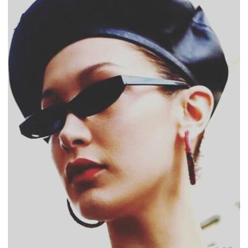 Small Square Sunglasses Women Vintage Rectangle Sun Glasses Men Narrow Unisex Frame Retro Brand Black Cheap Eyewear Goggle Uv400