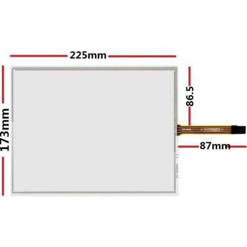 New 10.4 inch 4-wire resistor touch pad handwriting screen medical equipment flat touch screen 225*173mm