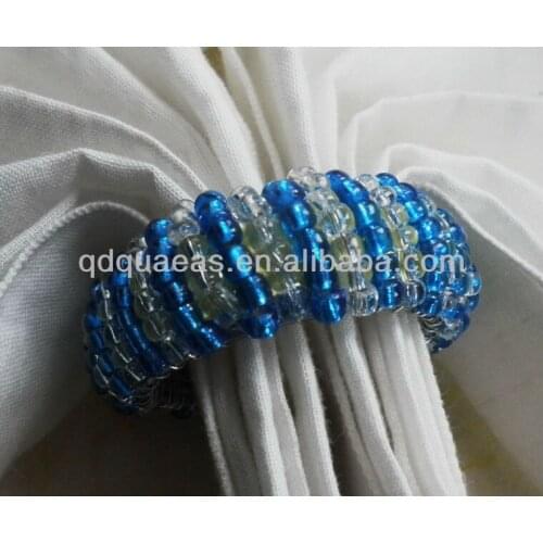 Aliexpress sold beaded wedding napkin ring