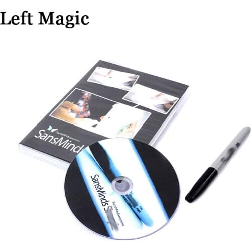 SansMinds (DVD And Gimmick) By Will Tsai Magic Tricks Close-Up Street Card Magic Props Funmentalism Illusions