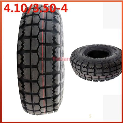 4.10/3.50-4 Scooter Tyre Mini ATV Wheel Tyre 3.50-4 Inner Tube Fit for Wheel Tires Trolley