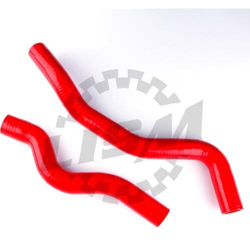 Silicone Radiator Hose Red for 96 - 99 Mitsubishi Lancer Evolution EVO 4/5/IV V