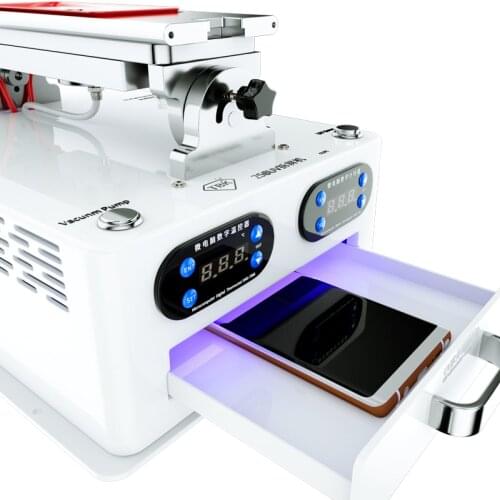 TBK-258UV New 5 in 1 LCD Screen Separate Machine Frame Separating Glue Remover With UV Cring Lamp For iphone Samsung Huawei