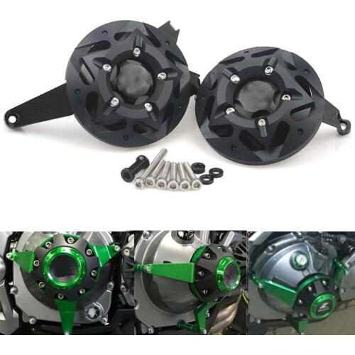 Motorcycle Parts Accessory Fram Slider Engine Guard Case Saver Cover Protection For Kawasaki Z900 Z 900 2017 2018 Moto