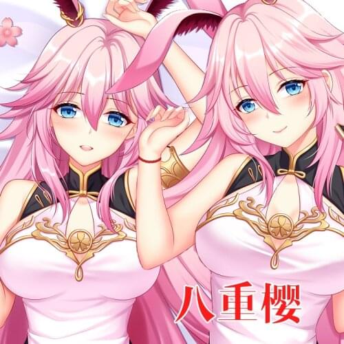 Anime Honkai Impact 3 Yae Sakura Sexy Dakimakura Hugging Body Pillow Case Otaku Pillowcase Cushion Cover Xmas Gifts YM