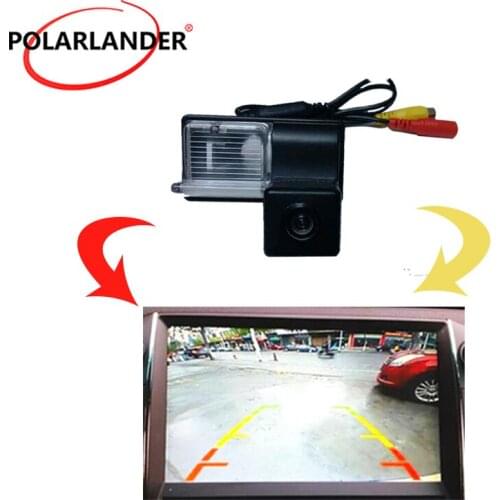 CCD Wire Car parking rearview camera For Toyota Crown 2009-2010 Waterproof 100% Night vision Rear back camera Parking Assistance