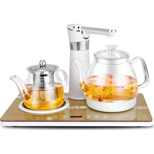 Tea and induction furnace tea with automatic water kettles glass pumping