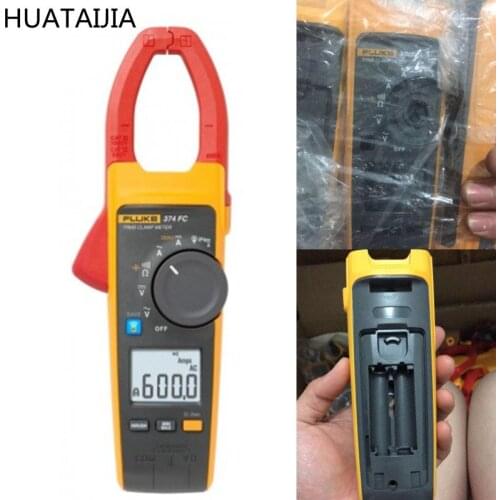 For FLUKE 374FC used back case FLUKE 374FC front case For FLUKE 374FC front cover For Fluke374FC Clamp Meter no battery case