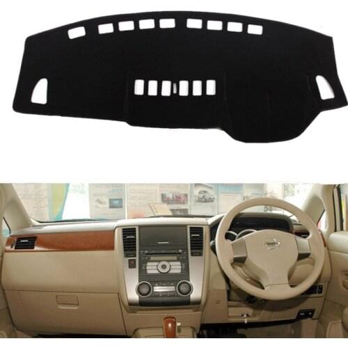 For Nissan Versa Tiida C11 2007 2008 2009 2010 2011 Car Dashboard Cover Dashmat Mat Pad Sun Shade Instrument Carpet Accessories